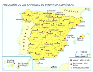 mapa españa poblacion